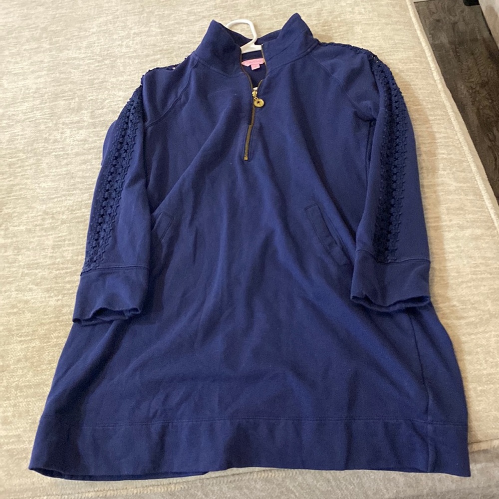 Lilly Pulitzer Skipper Dress Navy size small